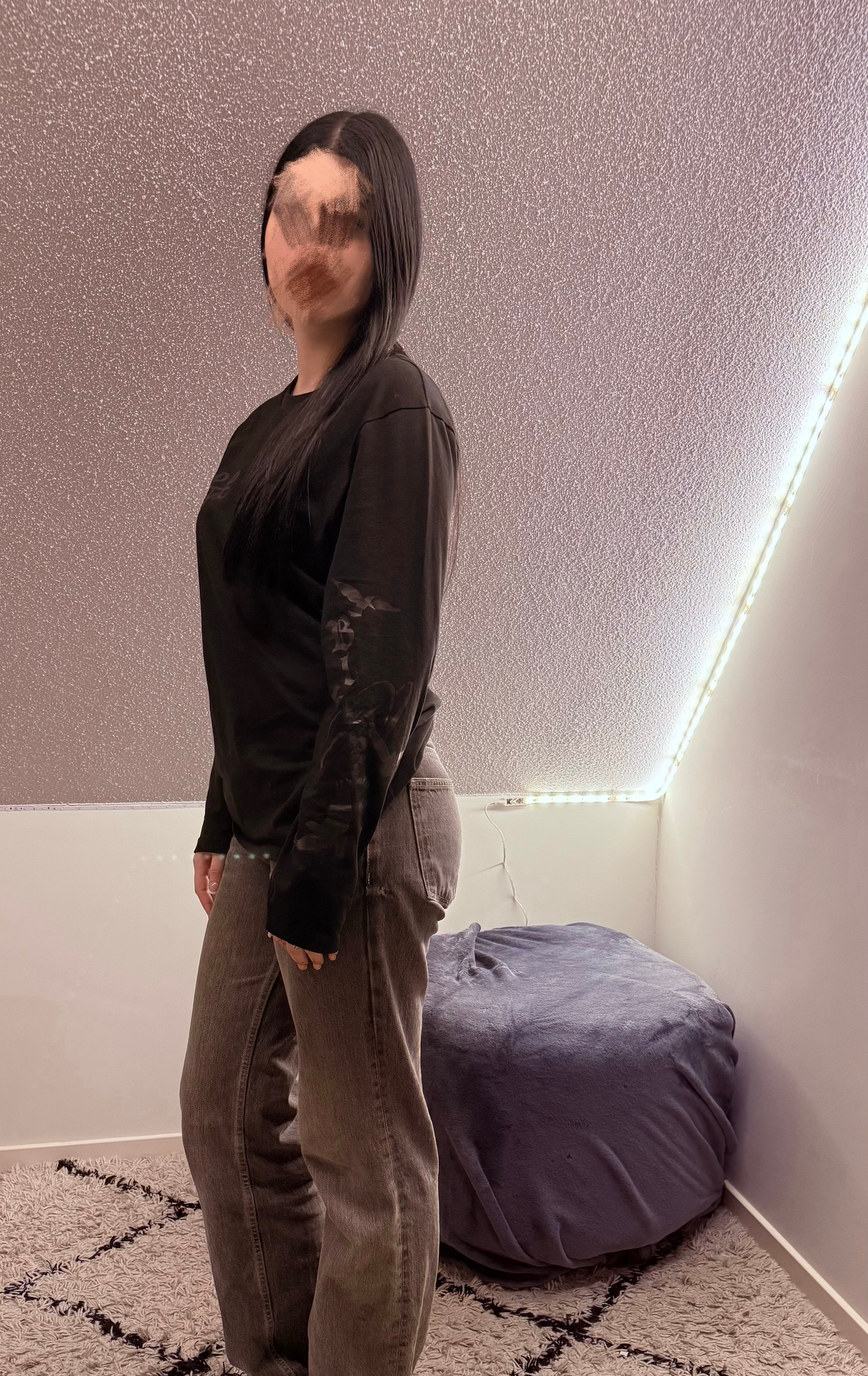 GLDREAM Ascension Long Sleeve — Obsidian (Black)