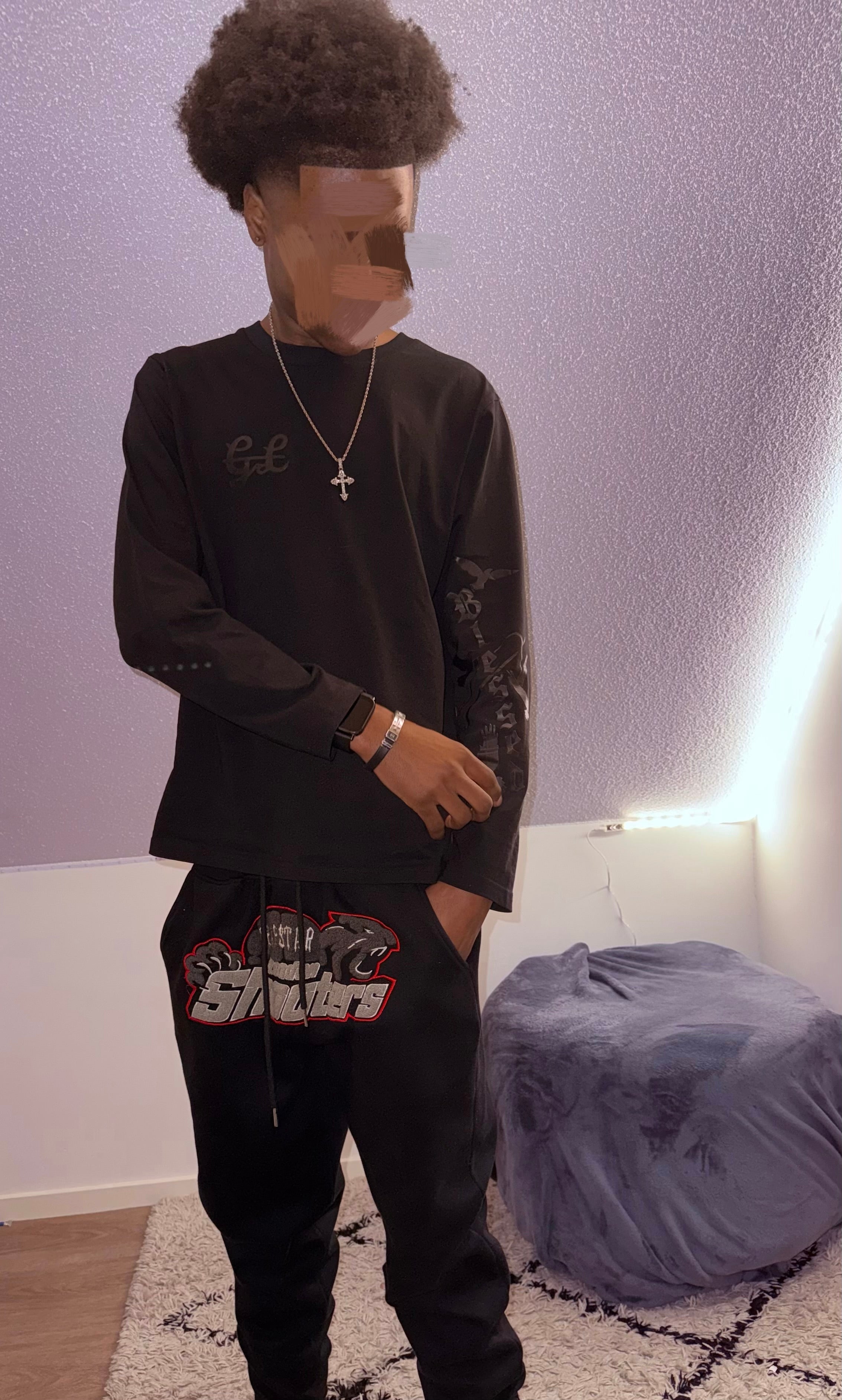 GLDREAM Ascension Long Sleeve — Obsidian (Black)