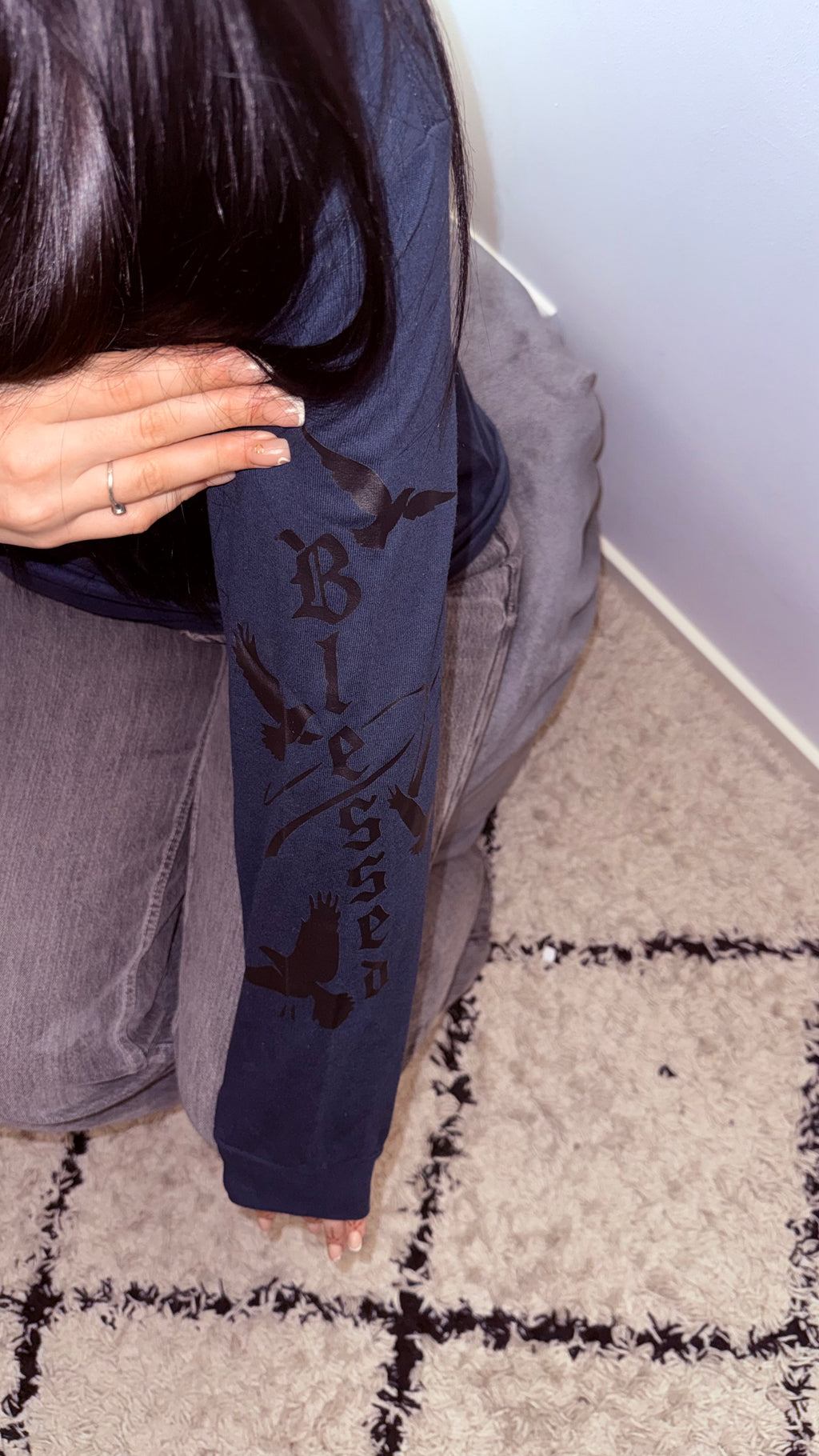 GLDREAM Ascension Long Sleeve — Midnight (Navy)