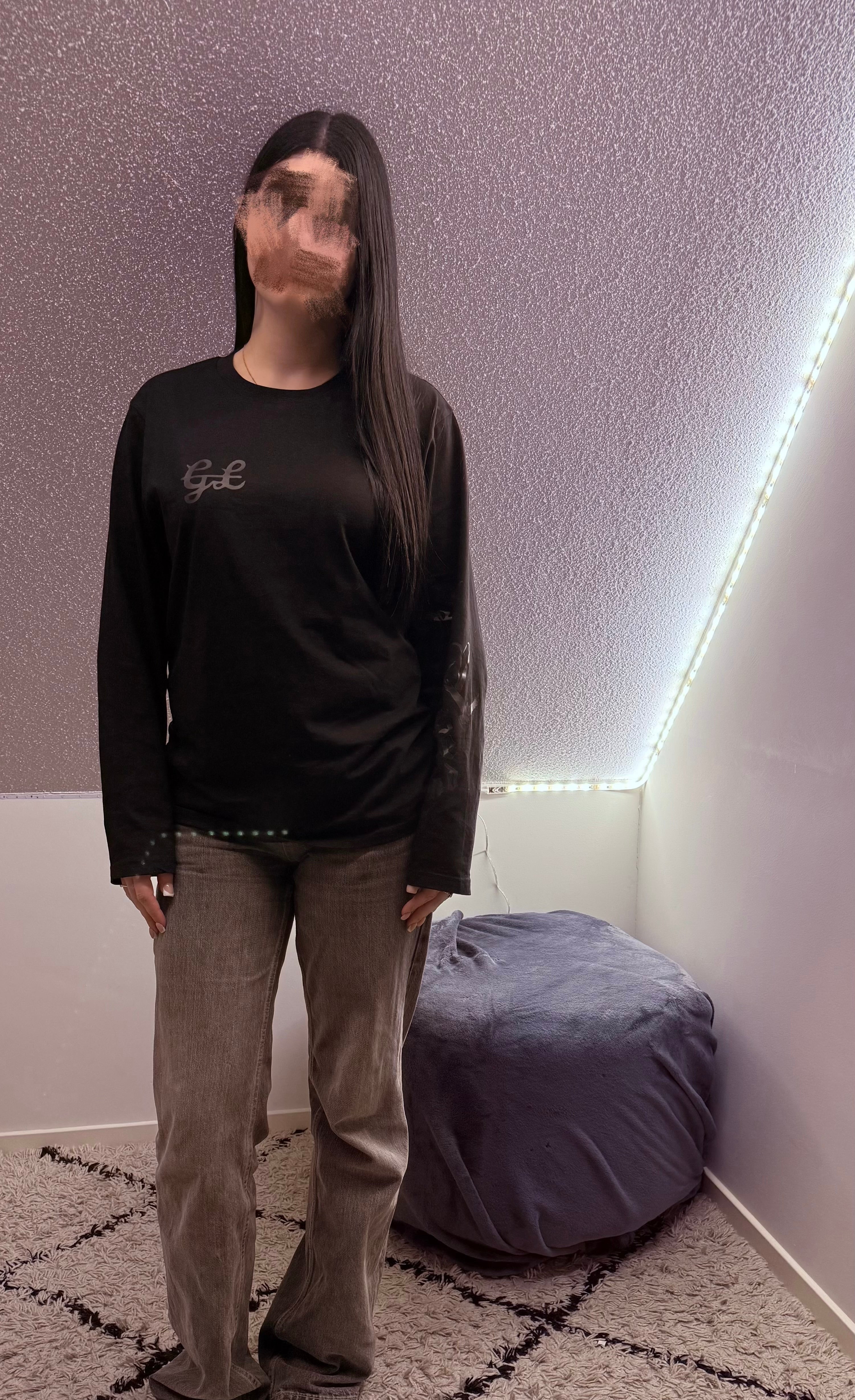 GLDREAM Ascension Long Sleeve — Obsidian (Black)