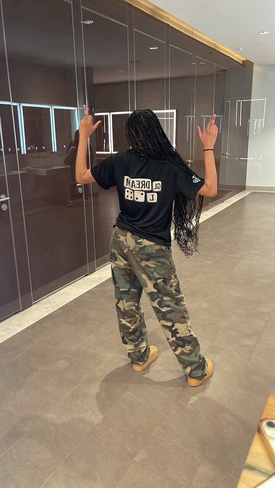 GL Dark Gray Gym Tee