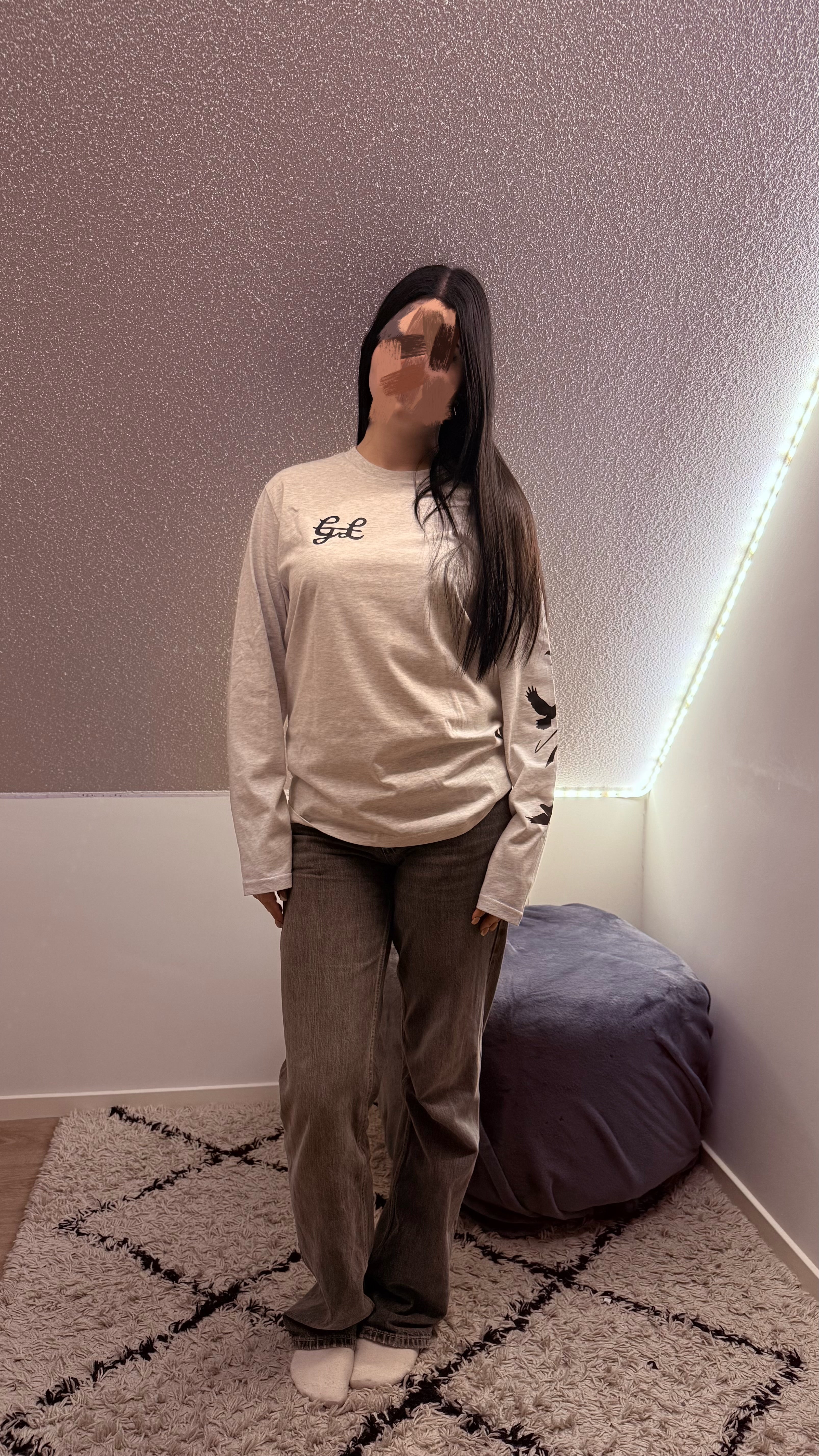 GLDREAM Ascension Long Sleeve — Ash (Grey)